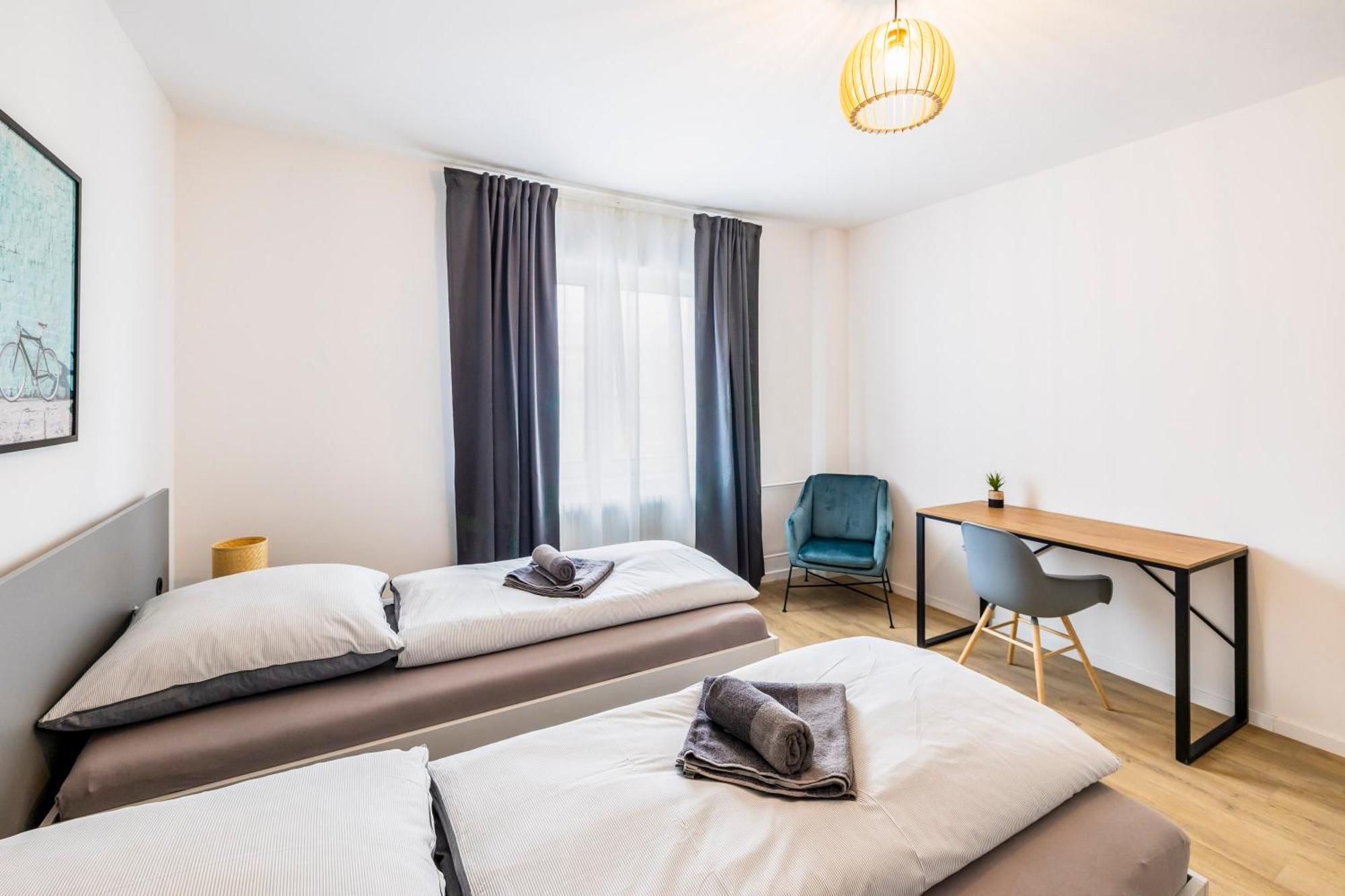 Glueck Auf Appartements Herkulesstrasse Essen Dış mekan fotoğraf