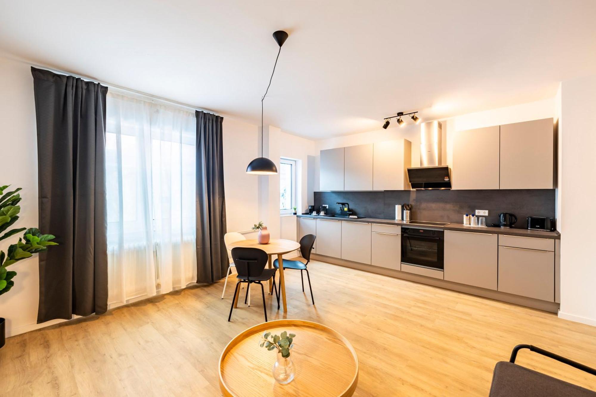 Glueck Auf Appartements Herkulesstrasse Essen Dış mekan fotoğraf