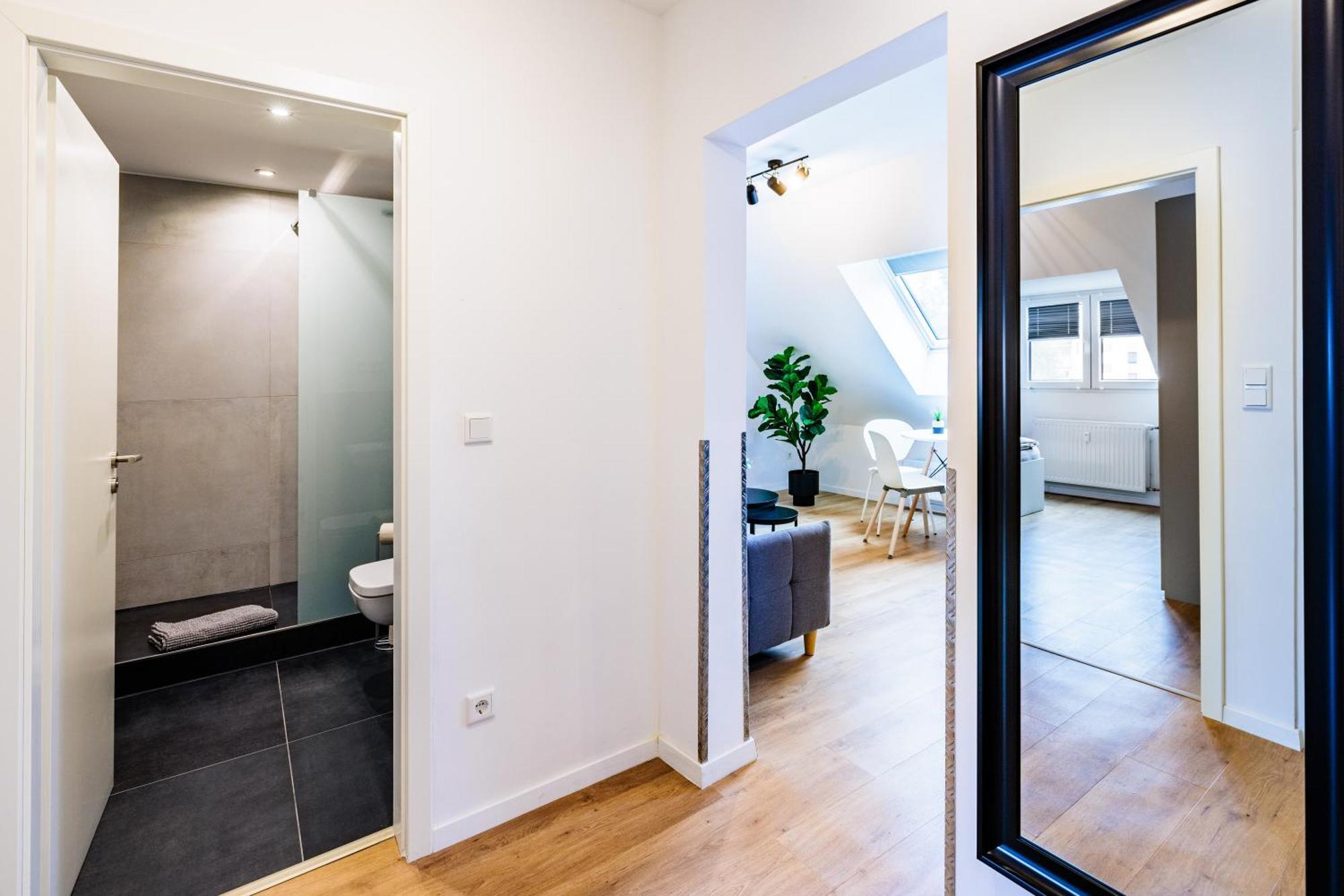 Glueck Auf Appartements Herkulesstrasse Essen Dış mekan fotoğraf